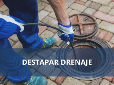 destapar drenaje de una casa